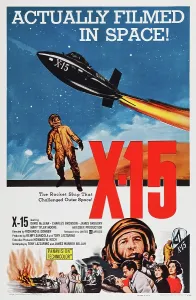 Airplane Prints: X-15, US poster, David McLean (helmet), 1961