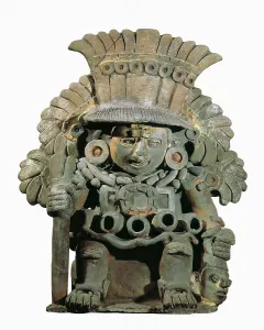 Oaxaca Prints: Xipetotec. 4th-6th c. God of goldsmiths