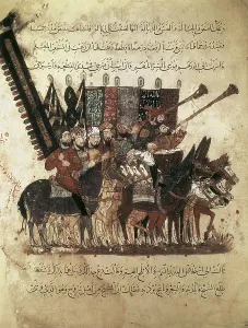 Yahya Ibn Mahmud Al Wasiti Prints: Yahya ibn Mahmud al-Wasiti; Hariri