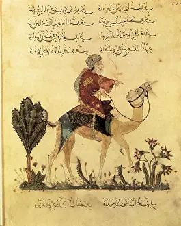 Miniatures Prints: Yahya ibn Mahmud al-Wasiti; Hariri