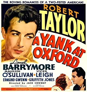 Taylor Prints: A YANK AT OXFORD, top left: Robert Taylor