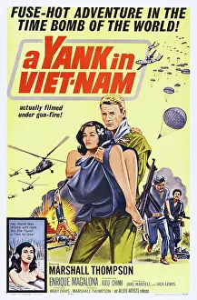 Thompson Prints: A YANK IN VIET-NAM, US poster art, right: Marshall Thompson, 1964
