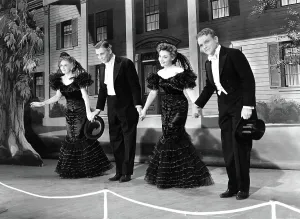 Mother Prints: YANKEE DOODLE DANDY, Rosemary DeCamp, Walter Huston, Jeanne Cagney, James Cagney, 1942