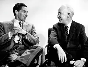 Columnist Prints: Former Yankee shortstop Phil Rizzuto (left)