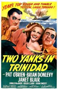 Bandage Prints: TWO YANKS IN TRINIDAD, US poster, Brian Donlevy, Janet Blair, Pat O'Brien, 1942