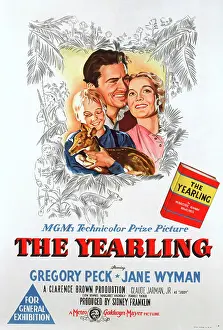 Peck Prints: THE YEARLING, Claude Jarman Jr. Gregory Peck, Jane Wyman, 1946