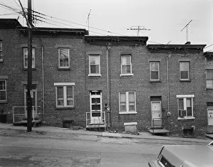 Lcgr1506 Prints: Yonkers, New York, ca. 1980. Moquette Row Housing was built between 1886 and 1889