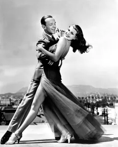 Bare Back Prints: YOU'LL NEVER GET RICH, from left: Fred Astaire, Rita Hayworth, 1941