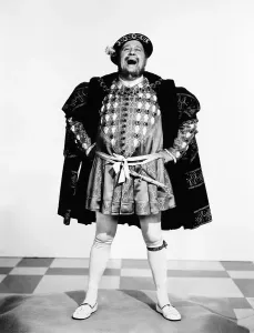 Laughton Prints: YOUNG BESS, Charles Laughton, 1953