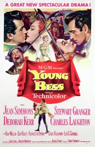 Granger Prints: YOUNG BESS, Stewart Granger, Deborah Kerr, Jean Simmons, Charles Laughton, 1953