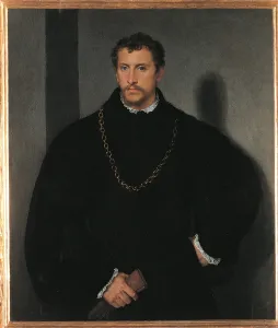 Picture Frame Prints: The Young Englishman, by Tiziano Vecellio known as Titian