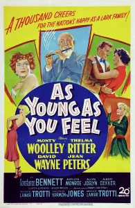 Ritter Prints: AS YOUNG AS YOU FEEL, top l-r: Thelma Ritter