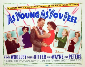 Ritter Prints: AS YOUNG AS YOU FEEL, Monty Woolley