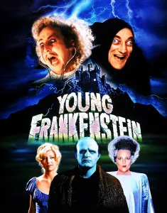 YOUNG FRANKENSTEIN, Gene Wilder, Marty Feldman, Teri Garr, Peter Boyle, Madeline Kahn, 1974. TM and Copyright 20th Century Fox Film Corp. All rights reserved