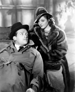 Floppy Hat Prints: THE YOUNG IN HEART, from left, Douglas Fairbanks, Jr. Janet Gaynor, 1938