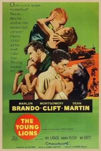 Images Dated 17th December 2014: THE YOUNG LIONS, US poster art