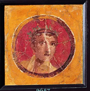 Face Prints: Young Man with Crown, by unknown artist