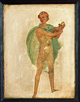 Cloak Prints: Young Man with Vase, by unknown artist