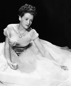November Prints: THE YOUNG MR. PITT, Phyllis Calvert, in a gown by Cecil Beaton, 1942