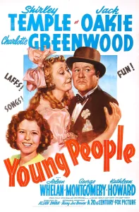 3lmpy Prints: YOUNG PEOPLE, US poster, from left: Shirley Temple