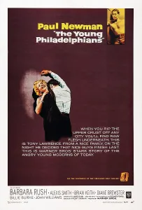 Arm Raised Prints: THE YOUNG PHILADELPHIANS, top: Paul Newman on poster art, 1959