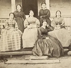 Steps Prints: Six young women of the Hawkins family witnessed ninety minutes of fighting during the Battle of Chancellorsville