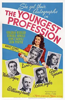 Greer Prints: THE YOUNGEST PROFESSION, U.S. poster art: Walter Pidgeon