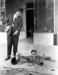 YOU'RE DARN TOOTIN, Oliver Hardy, Stan Laurel [Laurel and Hardy], 1928