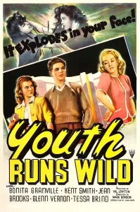 3lmpy Prints: YOUTH RUNS WILD, US poster, center from left: Jean Brooks