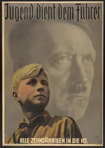 Adolf Prints: Youth serves the leader - all ten year-olds into the Hitler Youth'