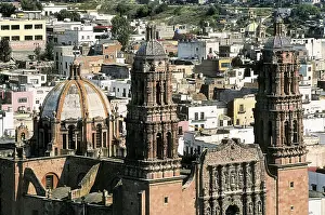 United Mexican States Prints: Zacatecas Cathedral. 1730-1760