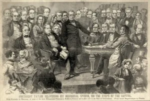 Zachary Prints: Zachary Taylor. Inauguration of Zachary Taylor 12th president of the United States