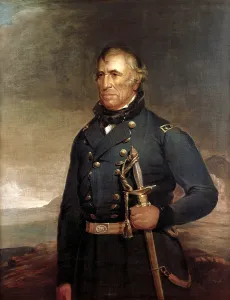 Us Army Prints: Zachary Taylor. Major General of the Mexican-American War