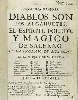 Poem Prints: ZAMORA, Antonio de (1660-1728)