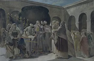 John The Baptist Prints: Zechariah gives name to John the Baptist