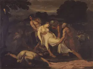 Mond1405 Prints: Zenobia saved from the river Araxes by some Parts shepherds (Zenobia tratta dal fiume Arasse da alcuni pastori Parti)