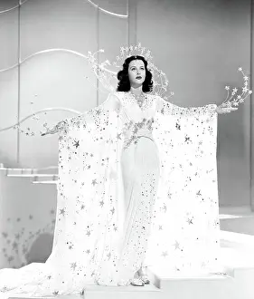 Prints of ZIEGFELD GIRL, Hedy Lamarr, in showgirl costume by Adrian, 1941 October Prints: ZIEGFELD GIRL, Hedy Lamarr, in showgirl costume by Adrian, 1941