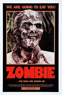 1980 Movies Prints: ZOMBIE, (aka ZOMBI 2), US poster art