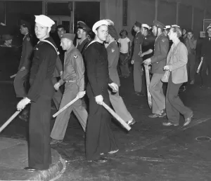 Clubs Prints: During Zoot Suit riot