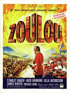 French Poster Prints: ZULU, (aka ZOULOU), French poster art, 1964