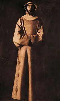Francis Of Assisi Prints: ZURBARAN, Francisco de (1598-1664)